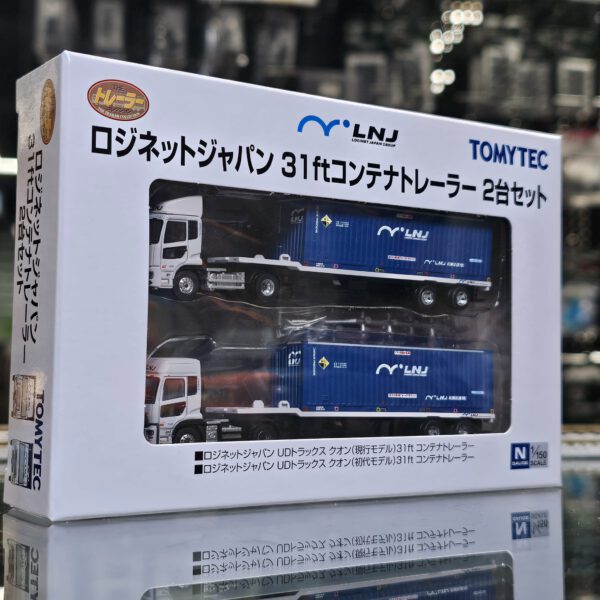 TOMYTEC 327653 ザ・トレーラーコレクション ロジネットジャパン 31ftコンテナトレーラー 2台セット