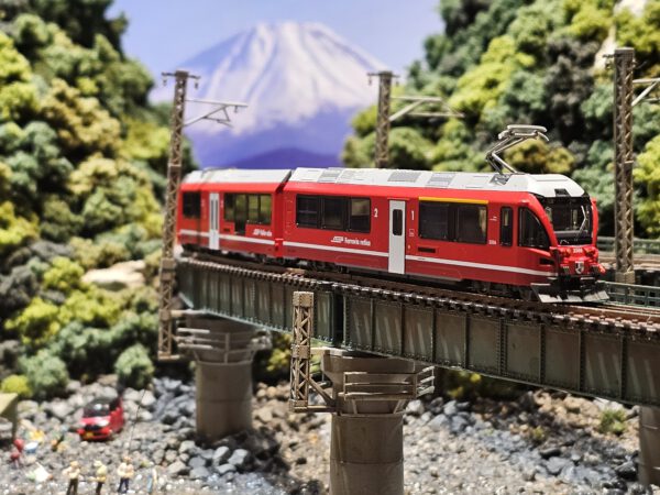 KATO 10-1273 Swiss Rhaetian Railway レーティッシュ鉄道 ABe 8/12<アレグラ> 3両セット (2024年版) (N scale)