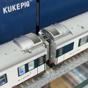 KUKEPIG 25T型客车模型-廣九版 原色 白皮塗裝 套裝功能車組 （A & C) - 共 8卡 / ( 門市同步發售)