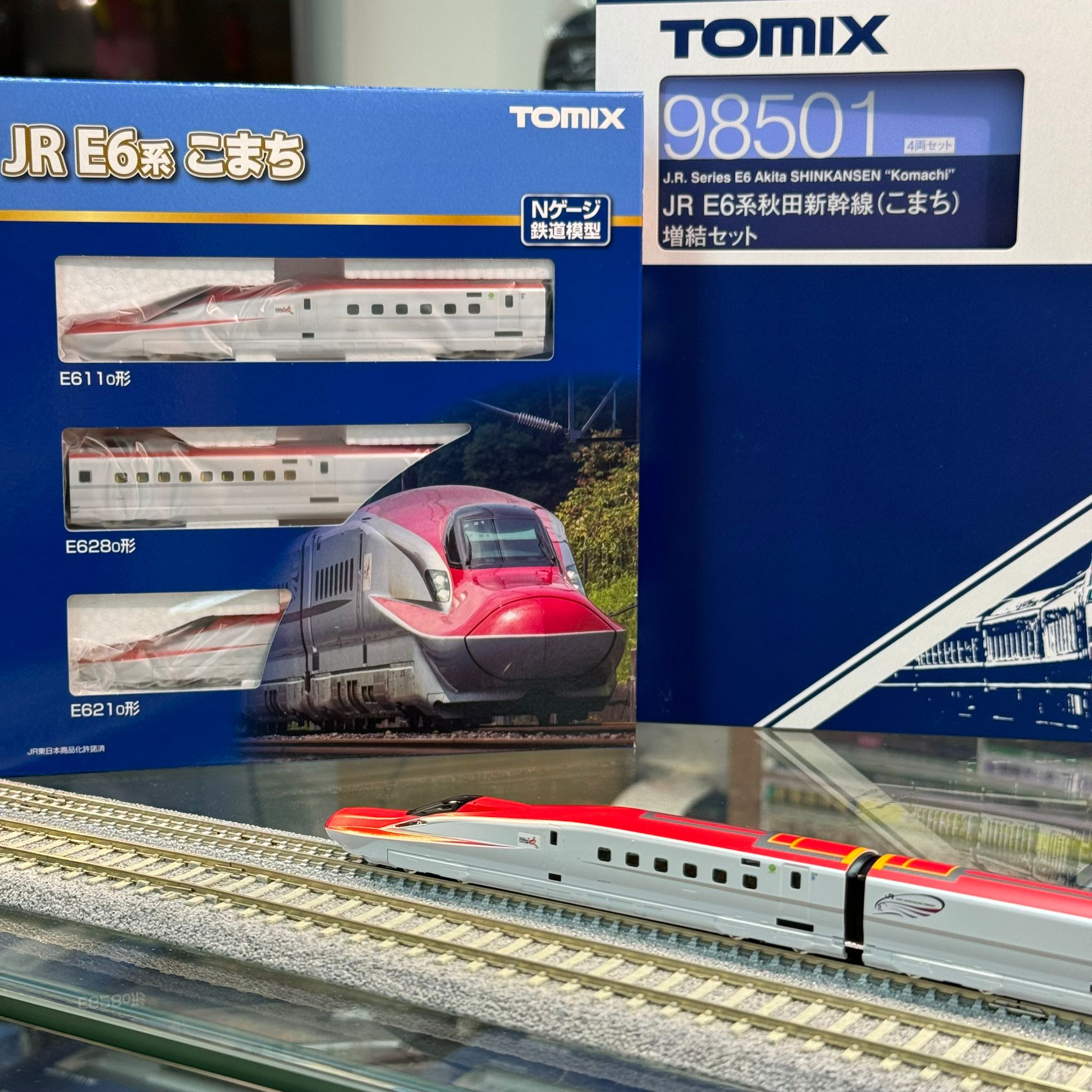 TOMIX 98500 98501 JR E6系 秋田新幹線 (こまち) 7両 セット - Khaho Store 咔好鐵道模型店