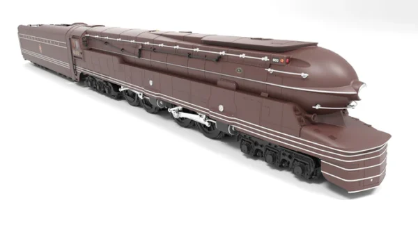 預訂 BROADWAY PRR S1 4378 PRR S1 6-4-4-6 Duplex, #6100, Tuscan Red Fantasy Paint, Paragon4 Sound/DC/DCC, Smoke, HO