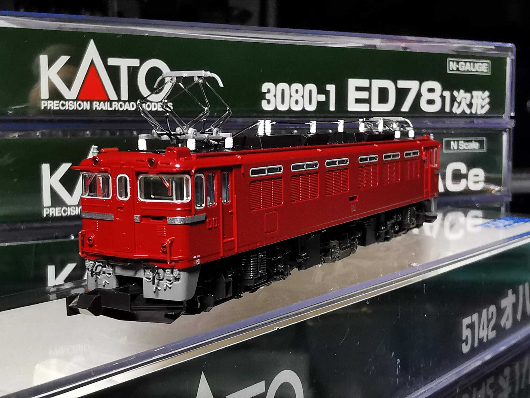予約販売KATO 3080-1 ED78 1次形 電気機関車