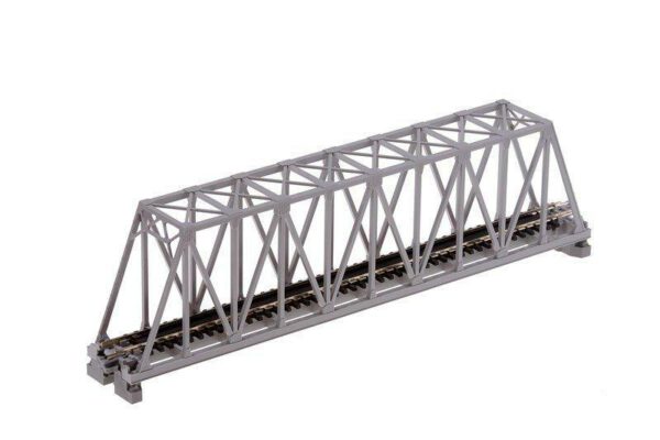 KATO 20-432 UNITRAC 単線トラス鉄橋 (灰) 248mmUNITRAC単線トラス鉄橋(灰)248mm