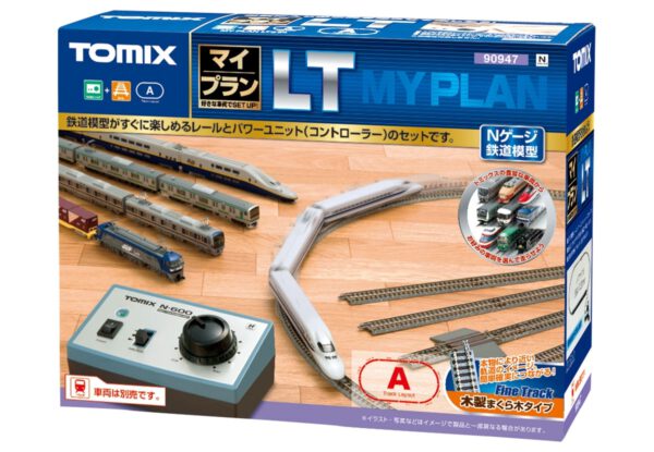 TOMIX 90947 TOMIX SET A 基礎路軌圈連同控制器(木枕)