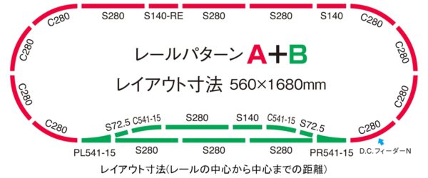 TOMIX 90950 模擬 控制器 配A+B 路軌套裝