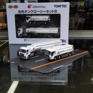 TOMYTEC 317791 ﾄﾗｯｸ･ﾄﾚｰﾗｰｺﾚｸｼｮﾝ 出光ﾀﾝｸﾛｰﾘｰｾｯﾄB 卡車/拖車系列 出光油罐車B (2輛)