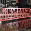 KATO 20-429 単線ﾄﾗｽ鉄橋(赤茶)