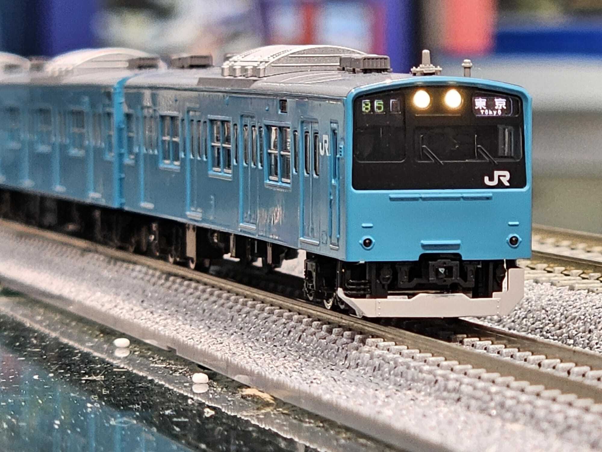 TOMIX 201 系通勤電車(京葉線)基本ｾｯﾄ(6両)+増結ｾｯﾄ(4両) 10両 SET 98811/12 - Khaho Store  咔好鐵道模型店