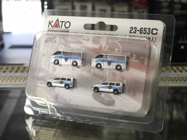 KATO 23-653C トヨタ ハイエース ロング・プロボックス 警備会社 (4台入)