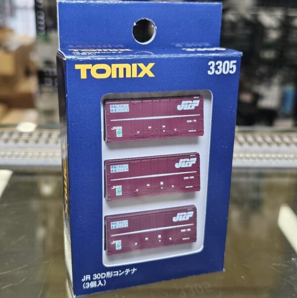 TOMIX 3305 JR 30D形コンテナ(3個入)