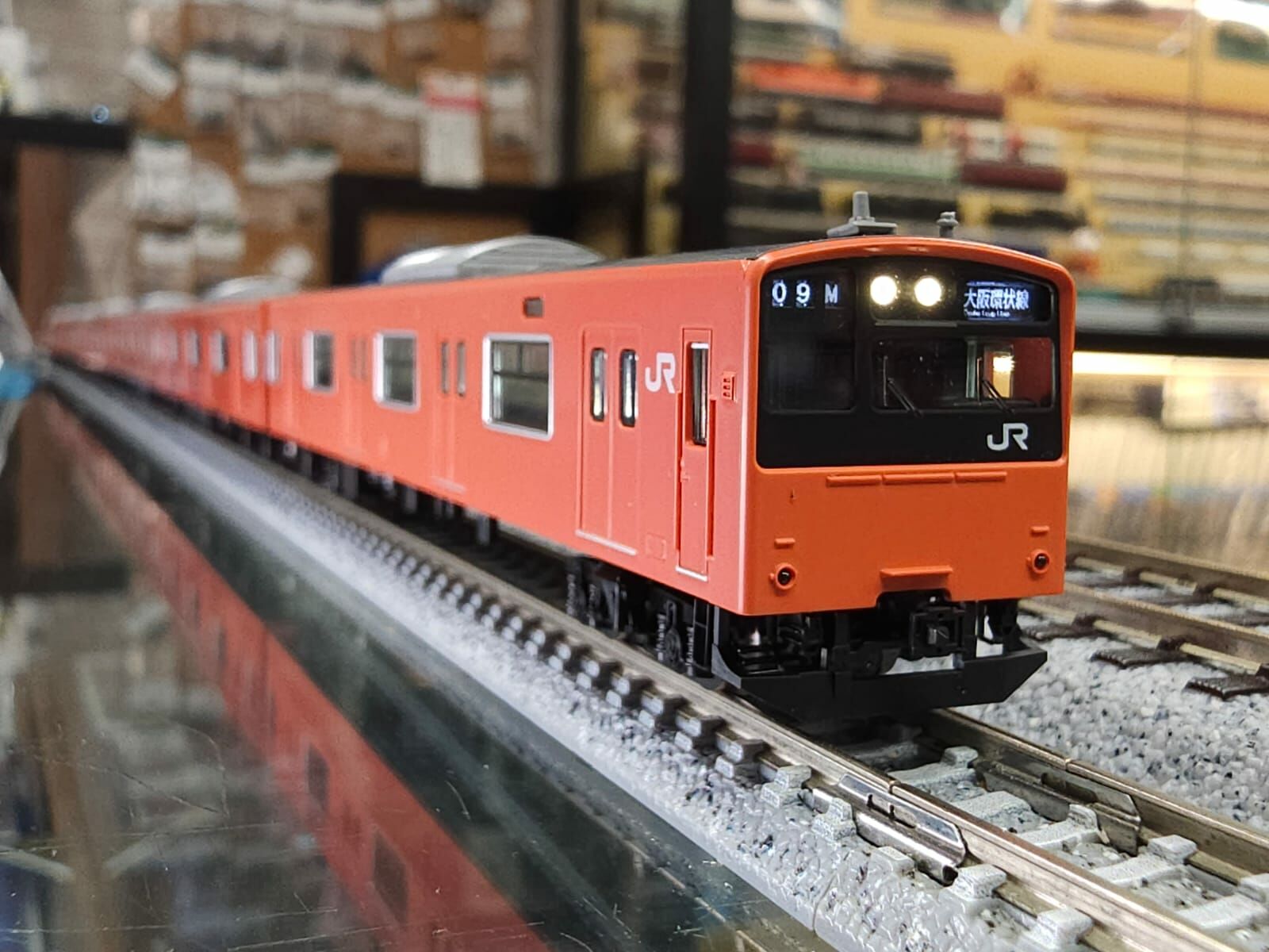 TOMIX 98843 JR 201系通勤電車 (JR西日本30N更新車・オレンジ) セット - Khaho Store 咔好鐵道模型店